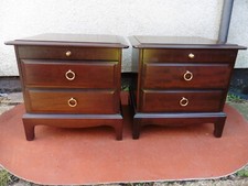 PAIR OF STAG MINSTREL MAHOGANY