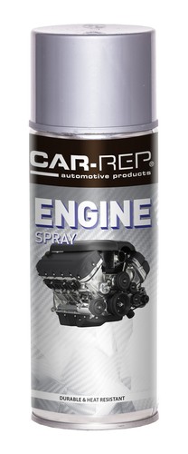 Car rep engine silver spray - silver,