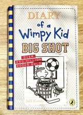 Diary of a Wimpy Kid: Big Shot (No 16), Jeff Kinney, Used, Signed by Jeff Kinney