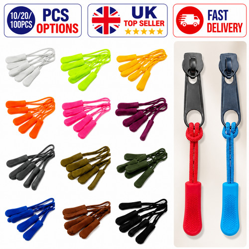 100 pcs zipper - pcs, puller