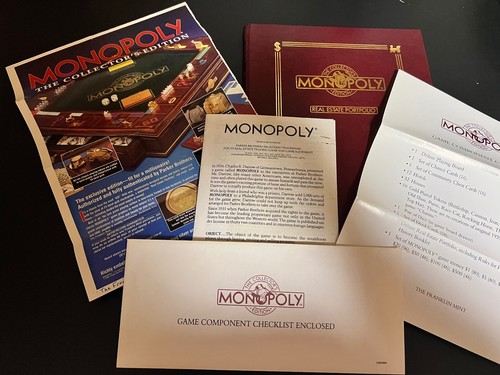 Vintage franklin mint monopoly - vintage,