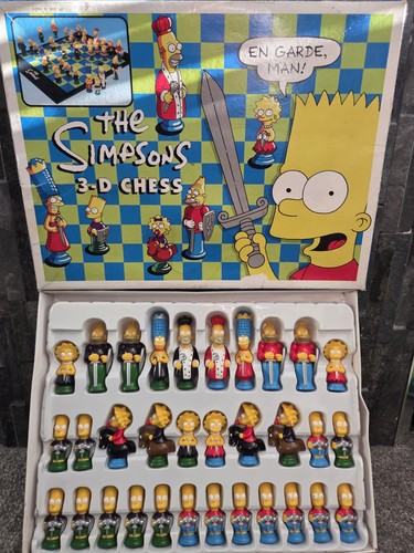 Vintage the simpsons chess - vintage,