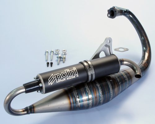 Polini 200 0298 muffler - polini, 200.0298