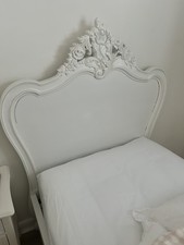French Style Wooden Single Bed