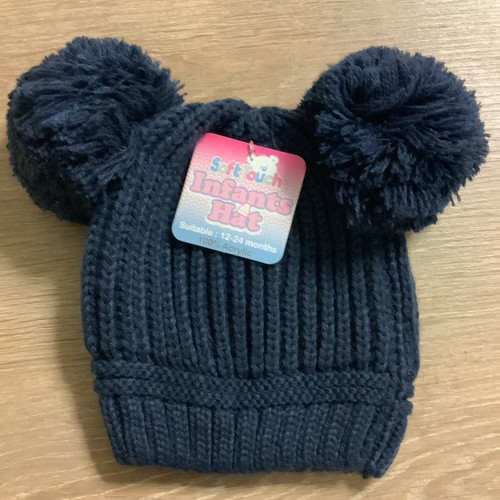 Baby navy ribbed knitted - baby,