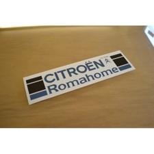 ROMAHOME Citroen Rear Panel Sticker Decal Graphic - SINGLE