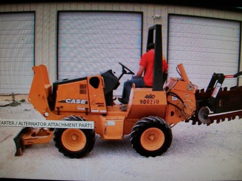 Case trencher various parts - case,