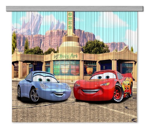 Disney curtains cars design - disney,
