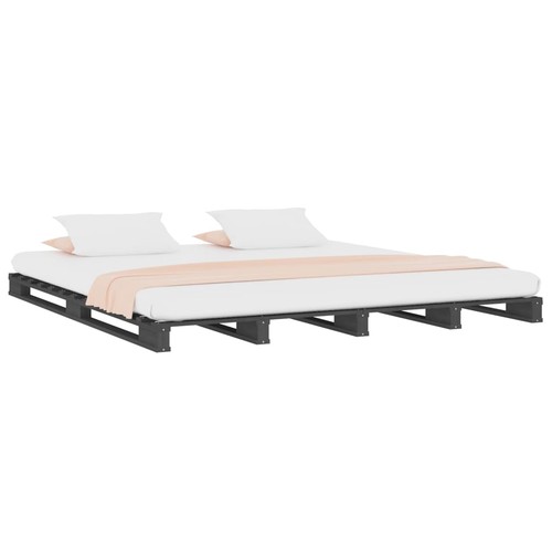Solid wood pine bed frame - pine,
