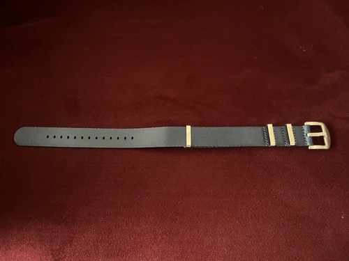 Military canvas watch strap - canvas,