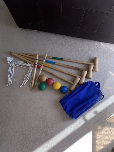 Wooden croquet adult - croquet, a