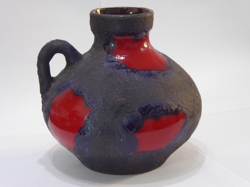 Marei red black - red, lava