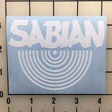 Sabian Cymbals Logo 4" Wide
