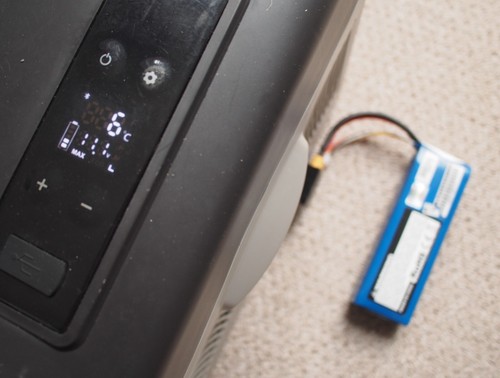 Portable battery adapter for - portable,
