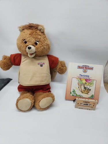 Vintage teddy ruxpin 1985 - teddy,