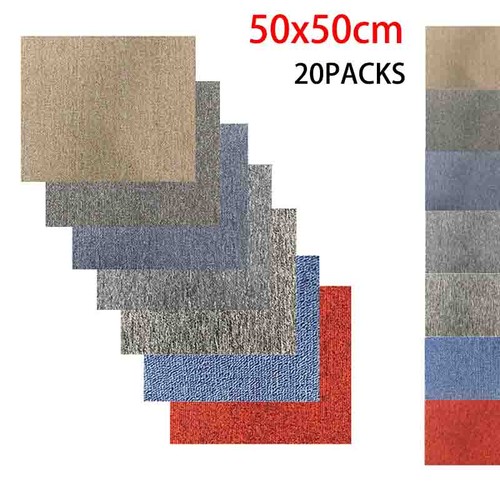 20x carpet tiles 50x50cm 5m2 - tiles,