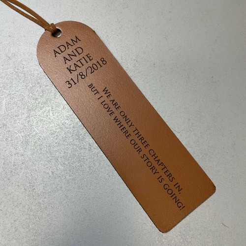 Personalised engraved leather - personalised,