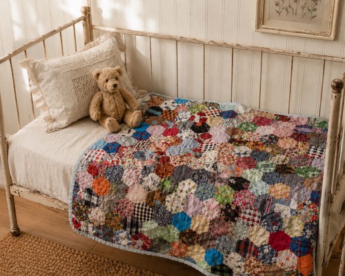 Vtg handmade hexagon - vtg,