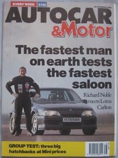 Autocar magazine 28 November