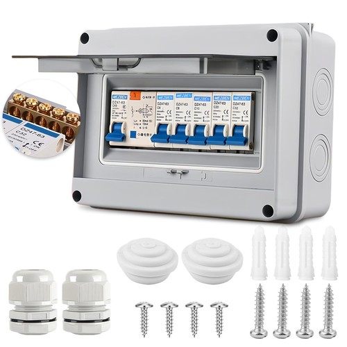 Garage consumer unit way - 5,