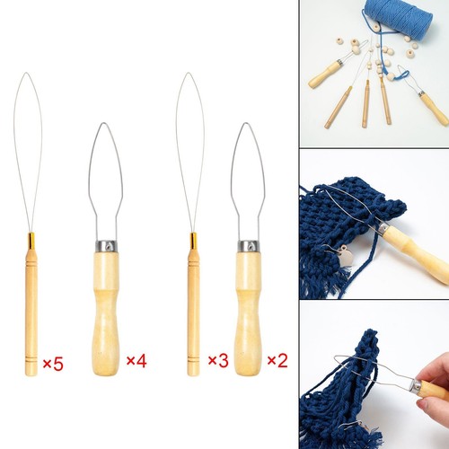 Wooden handle threader - wooden,