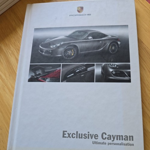 2009 porsche exclusive cayman - porsche,