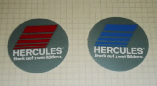 Original sticker hercules - hercules, mofa