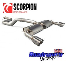 Scorpion Focus ST 225 Exhaust MK2 Cat Back System 3" Pipe Non Res LOUDER SFD067 