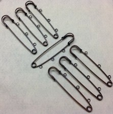 Kilt Pins Brooch Various Style & Size Stitch Metal Coat Jacket