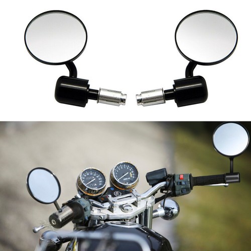 Cafe racer black round - black,
