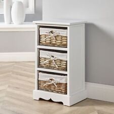 Wooden 3 Drawer Chest Storage