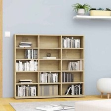 Modern CD Cabinet Media Storage Shelf Display Bookshelf Living Room Furniture