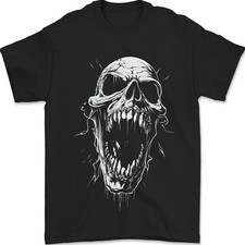 Screaming Skull Goth Horror