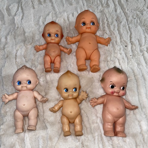 Vintage kewpie dolls 8 - 7", 8"