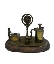 Antique Live Steam “J. McGrath” Amateur Brass Model Engineer Scale Layout Engine