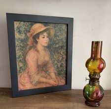 Small usable oil lamp with an