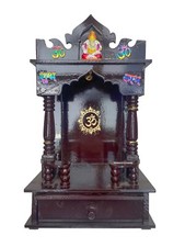 Wooden Pooja Mandir Temple for