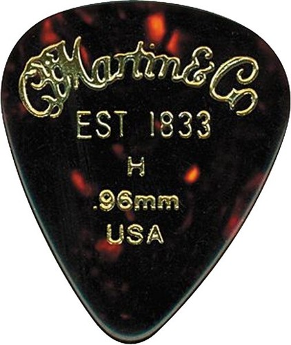 Martin celluloid guitar picks - martin,