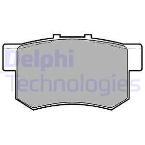 Lp948 delphi brake pad set - delphi,