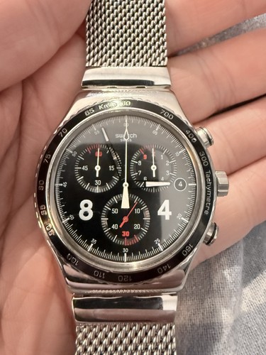 Swatch irony chrono blackie - irony,