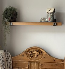 Wooden Board Wall Shelf