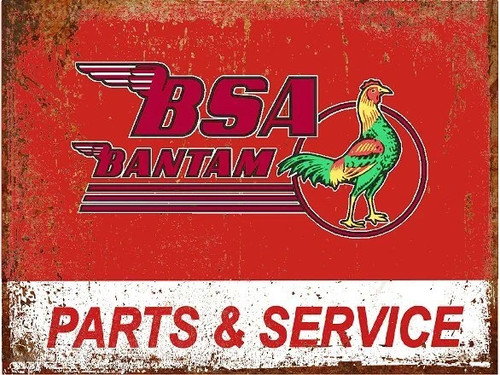 Bsa bantam parts service - bsa,