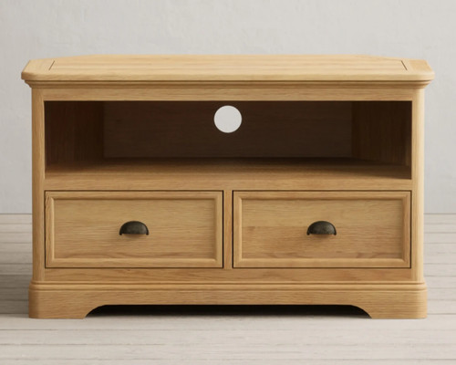 Oak corner stand - oak,