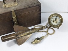 Nautical Taffrail Ship Log Made in England by Thos Walker & Son Ltd. Cherub