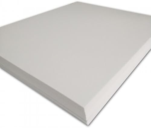 3mm white 3d - x, 18"
