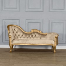 Chaise Longue , French Louis
