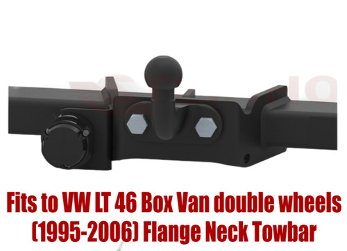 Flange neck tow bar - for, vw