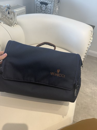 Venicci navy solid messenger - navy,