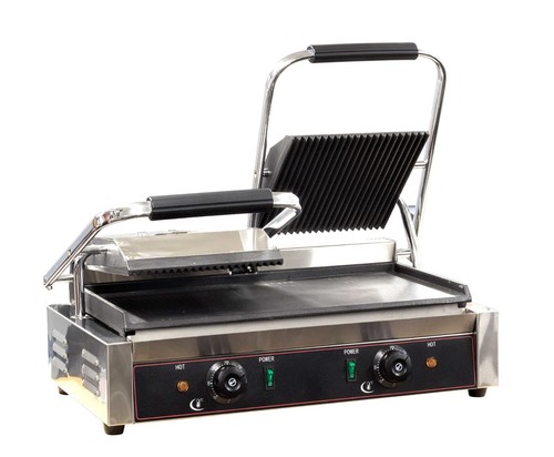 Double commercial panini press - panini,