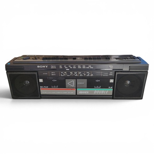 Sony cfs w30l radio cassette - sony,